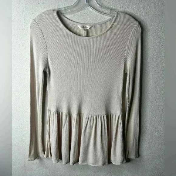 Matilda Jane Oh So Nice Babydoll Top Wondement Waffle Knit Small - Picture 1 of 4